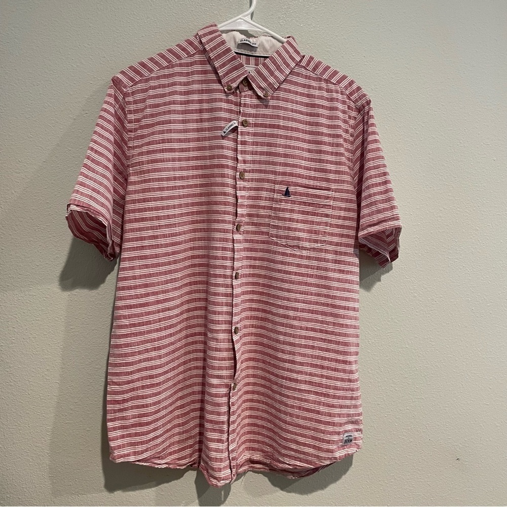 Men’s Denim Collection Regatta Sport Striped Button Up